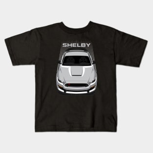 Ford Mustang Shelby GT350R 2015 - 2020 - Silver Kids T-Shirt